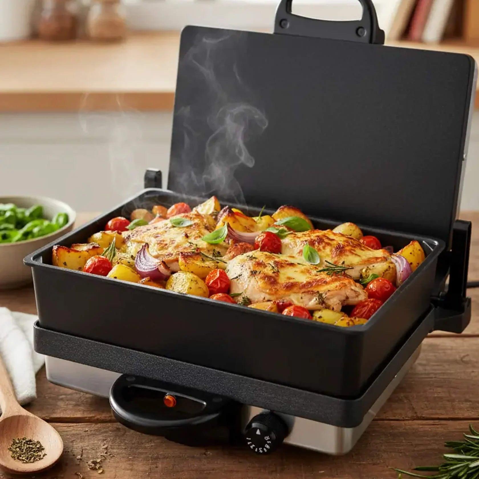 Frying & baking casserole 34 cm with non-stick coating - Casserole dish - Eratec - Germany GmbH