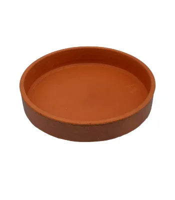 Terracotta casserole dish Ø 28 cm - for pizza oven PM - 27 - Eratec - Germany GmbH