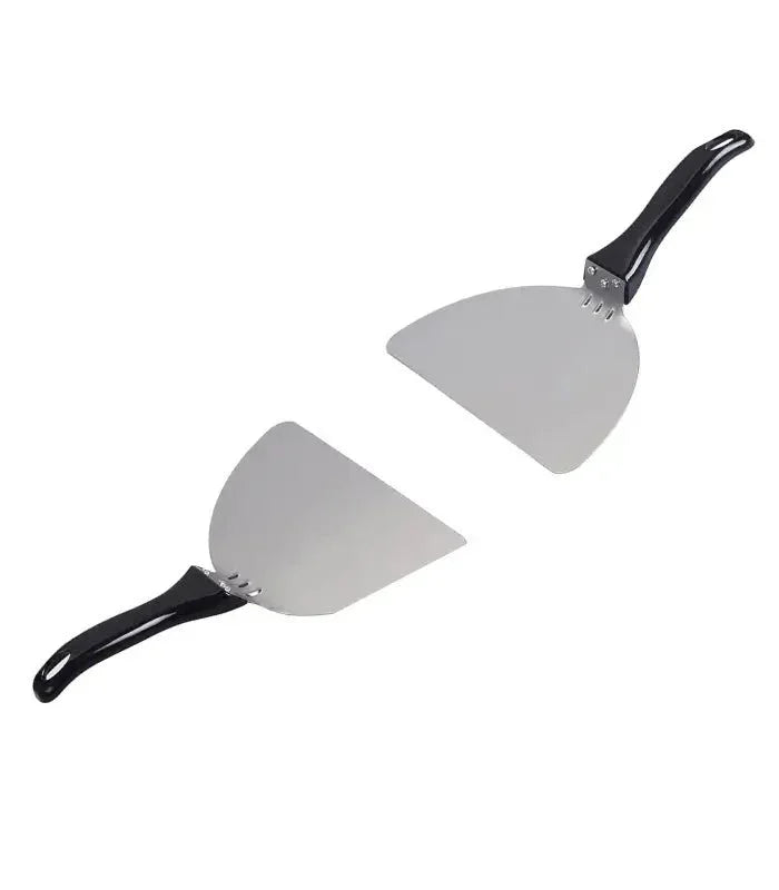 Pizza peel stainless steel set of 2 - for pizza, lahmacun & flatbread - Eratec - Germany GmbH