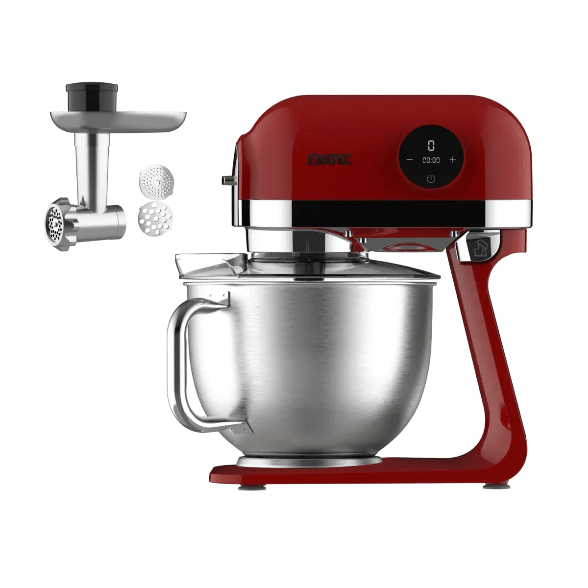 Meat mincer - attachment for food processor KF - 967 - fresh minced meat - Eratec - Germany GmbH