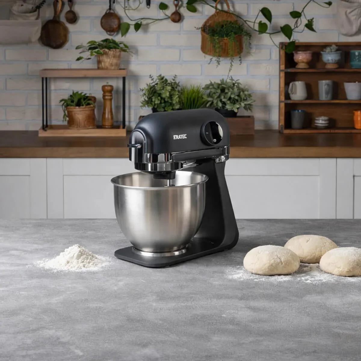 Food processor 1200W KF - 967 - 5L stainless steel bowl & 6 speed settings - Eratec - Germany GmbH