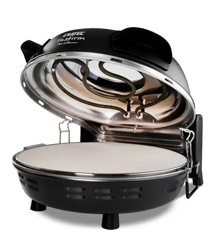 Pizza stone & bread baking stone Ø 32 cm - without chemicals, for crispy pizza - Eratec - Germany GmbH