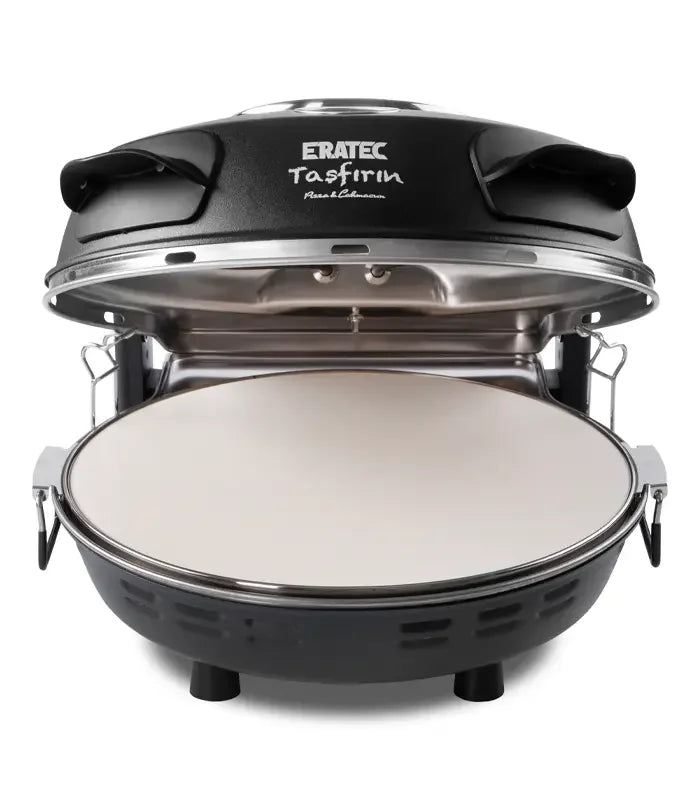 Pizza stone & bread baking stone Ø 32 cm - without chemicals, for crispy pizza - Eratec - Germany GmbH