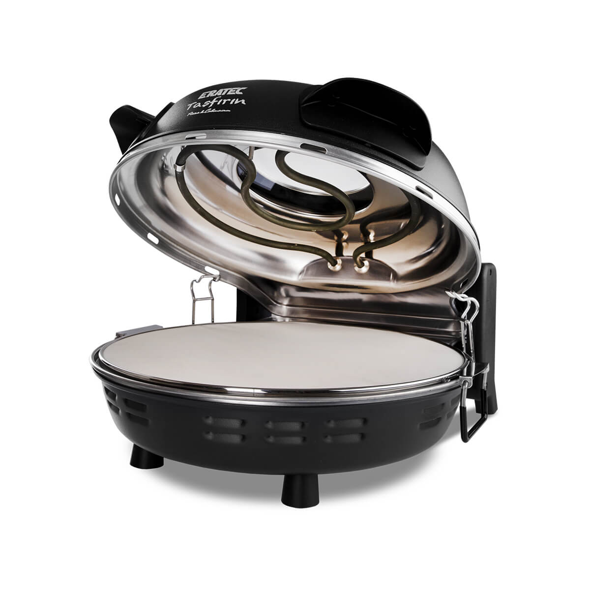 ERATEC Taş Fırınlı Pizza Ocağı PM-27 Komple Set – 400°C'ye Kadar Elektrikli Pizza Fırını