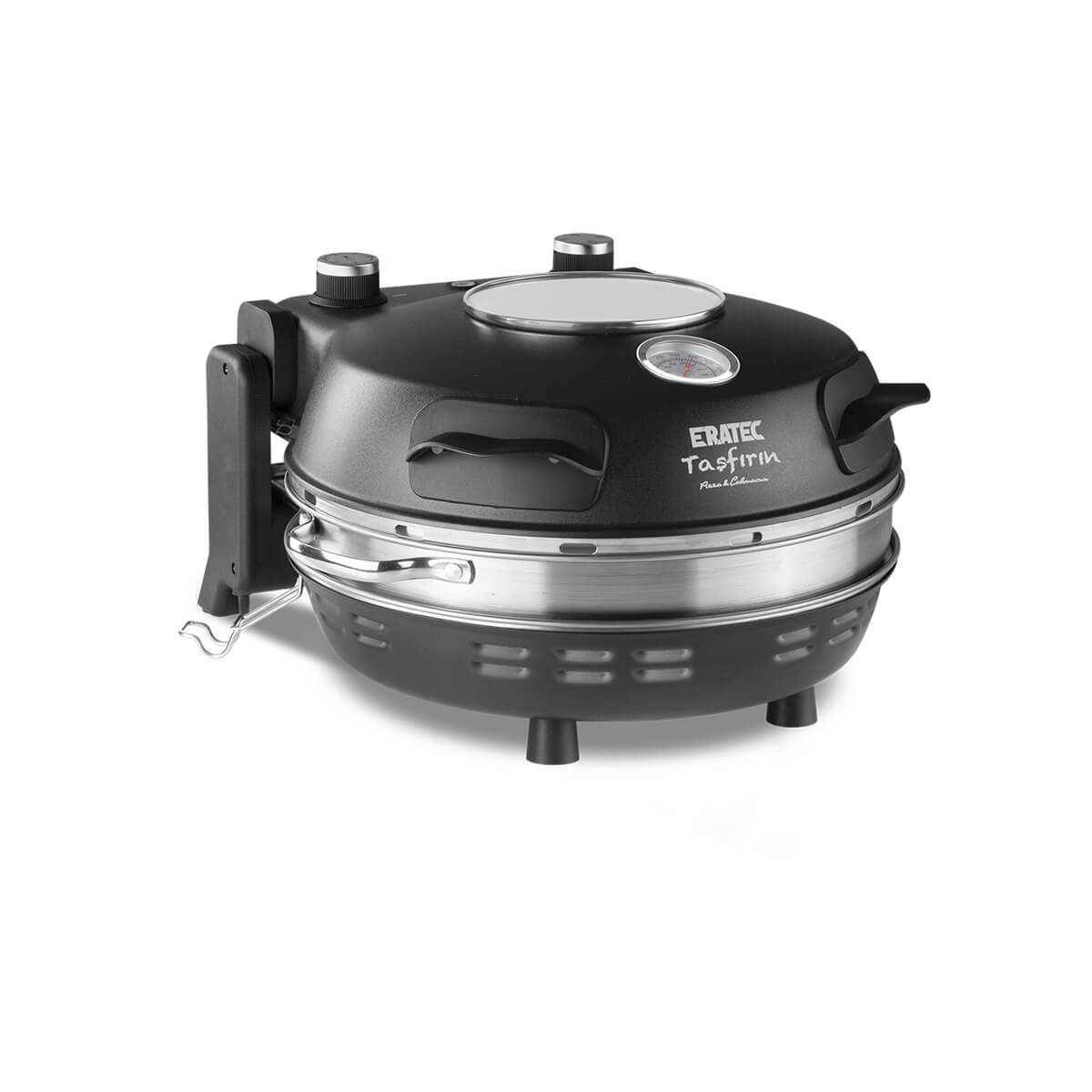 ERATEC Taş Fırınlı Pizza Ocağı PM-27 Komple Set – 400°C'ye Kadar Elektrikli Pizza Fırını