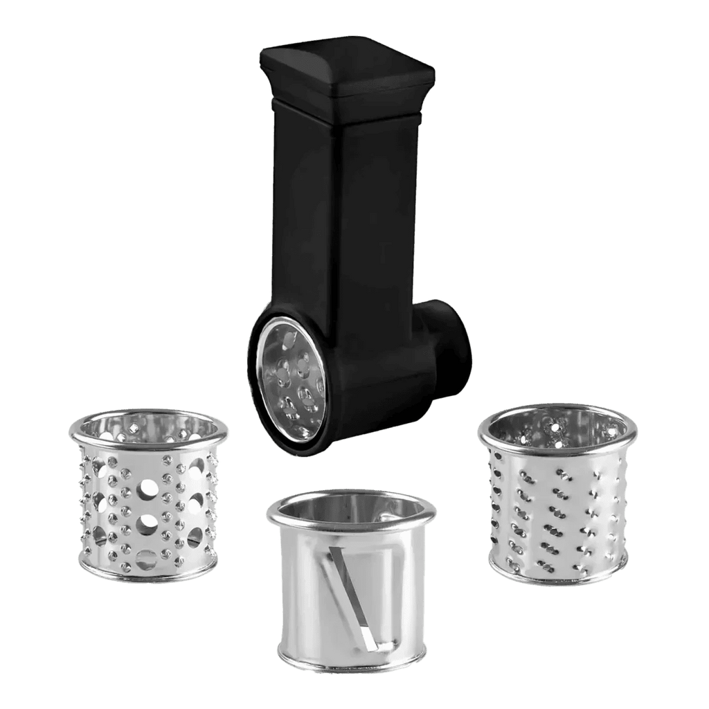 Grater & Grater - Set 3 - pieces - Attachment for food processor KF - 967 - Eratec - Germany GmbH
