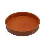 ERATEC Terracotta Auflaufform Ø 32 cm – Tontopf für Pizzaofen PM-27