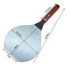 Stainless steel pizza peel - for pizza stone & oven - Eratec - Germany GmbH