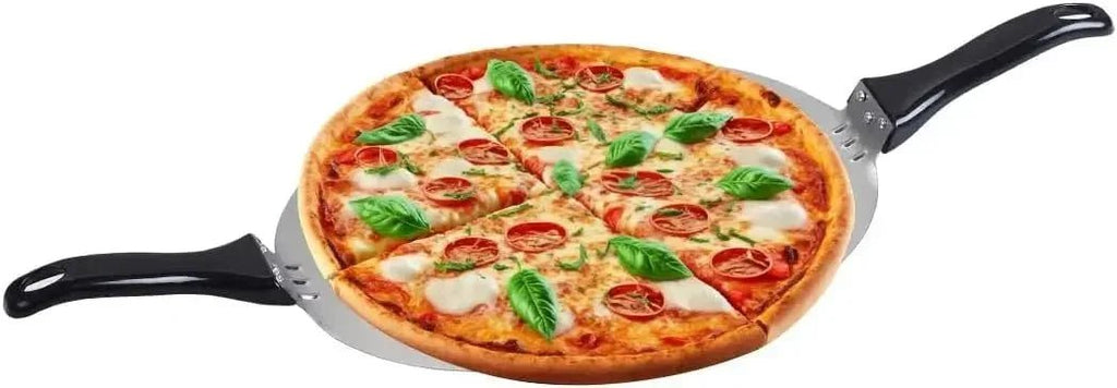 ERATEC Pizzaschaufel Edelstahl 2er-Set – für Pizza & Lahmacun
