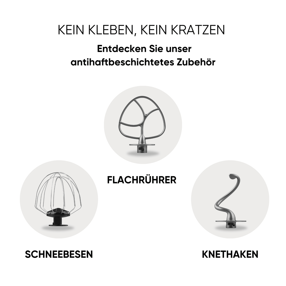 ERATEC Küchenmaschine KF-967 – 1200W Knetmaschine mit 5L Edelstahlschüssel - Eratec-Germany GmbH