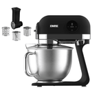 ERATEC Raspel- & Reibe-Set 3-teilig Edelstahl – Aufsatz für Küchenmaschine KF-967