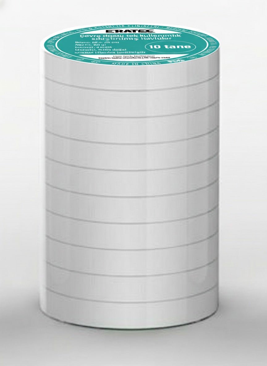 ERATEC Hygienische Einweghandtücher 22×28 cm | 50 g | 10 Stück