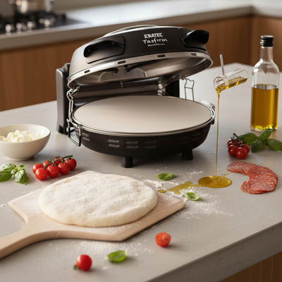 ERATEC Taş Fırınlı Pizza Ocağı PM-27 Komple Set – 400°C'ye Kadar Elektrikli Pizza Fırını