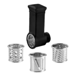 Präzisions-Raspel- und Reibe-Set, 3-teilig für Küchenmaschine KF-967