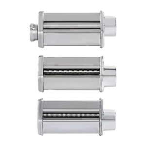 Paslanmaz Çelik Makarna Açma ve Kesme Seti, KF-967 Mutfak Makinesi için
