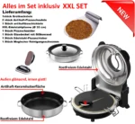 Elektrischer Pizza-Steinofen SET PM-27 – XXL Komplett-Set