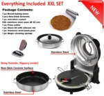 Electric Pizza Stone Oven Set PM-27 – XXL Complete Set